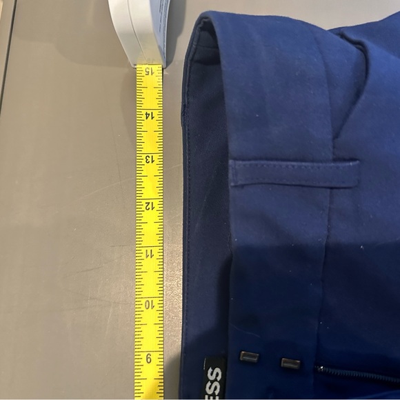 Express Navy Editor Pants - size 00 Short - Picture 8 of 8